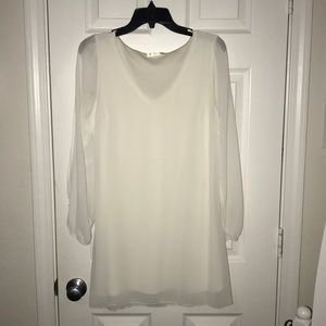 Short Night Dress (White)